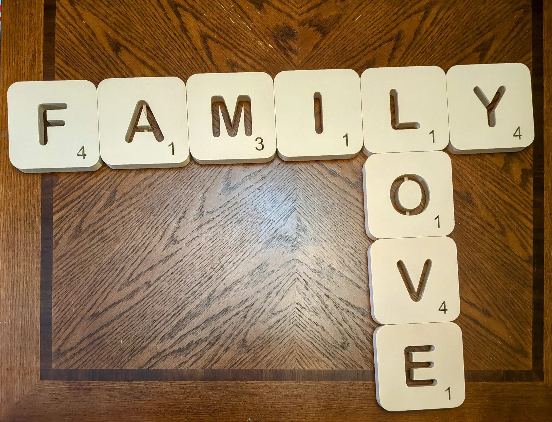 Letras Decorativas Estilo Scrabble - Image 3