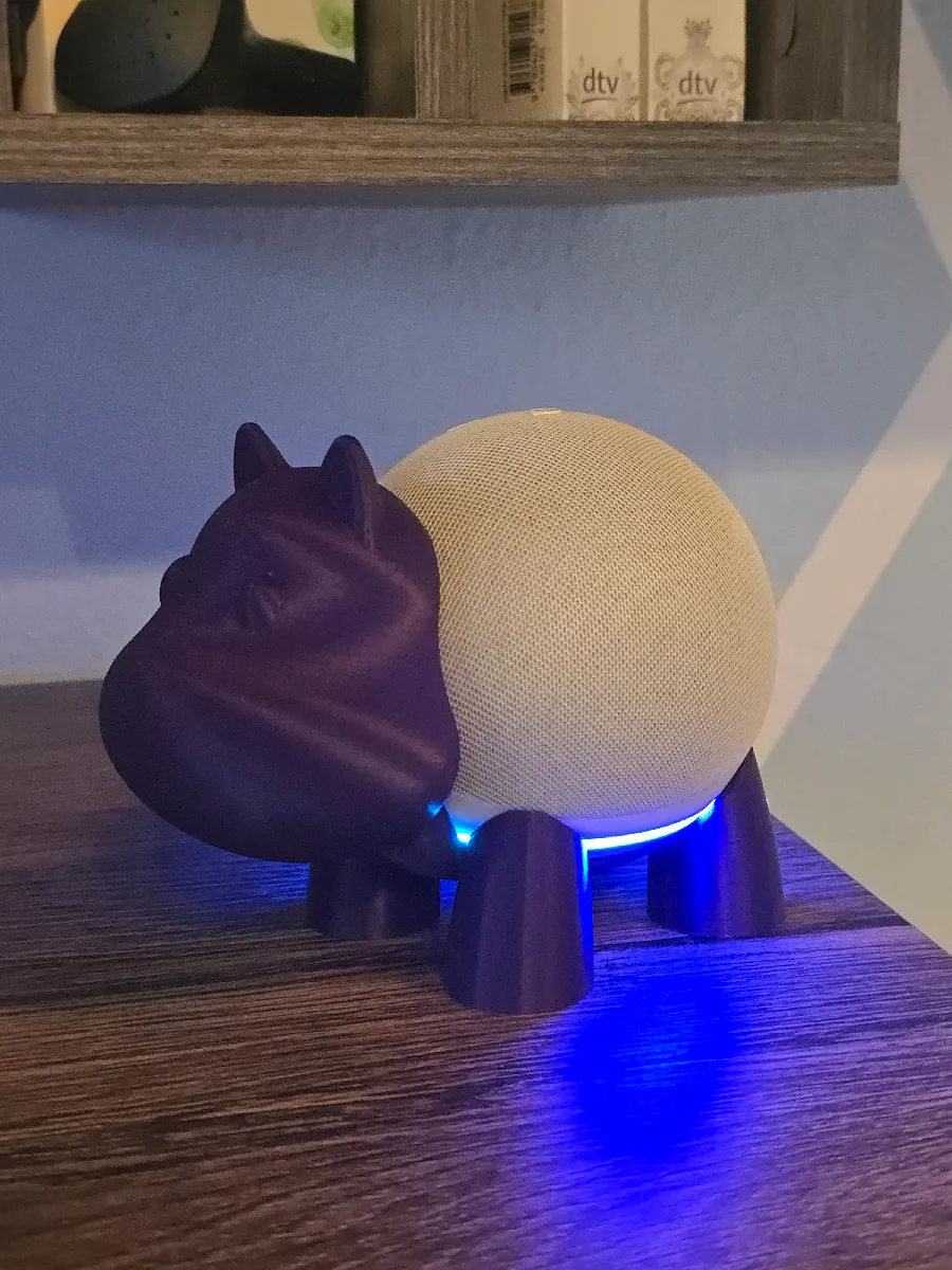 Soporte Hipopótamo para Alexa Echo Dot 4