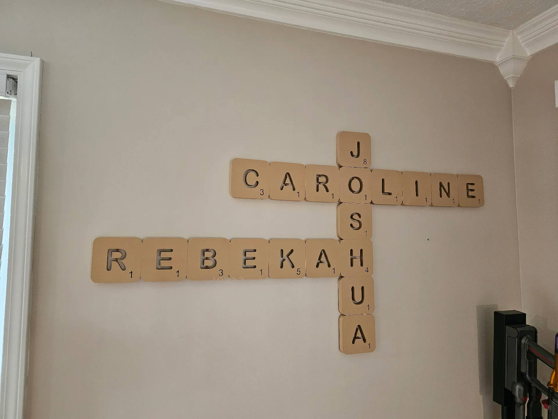 Letras Decorativas Estilo Scrabble
