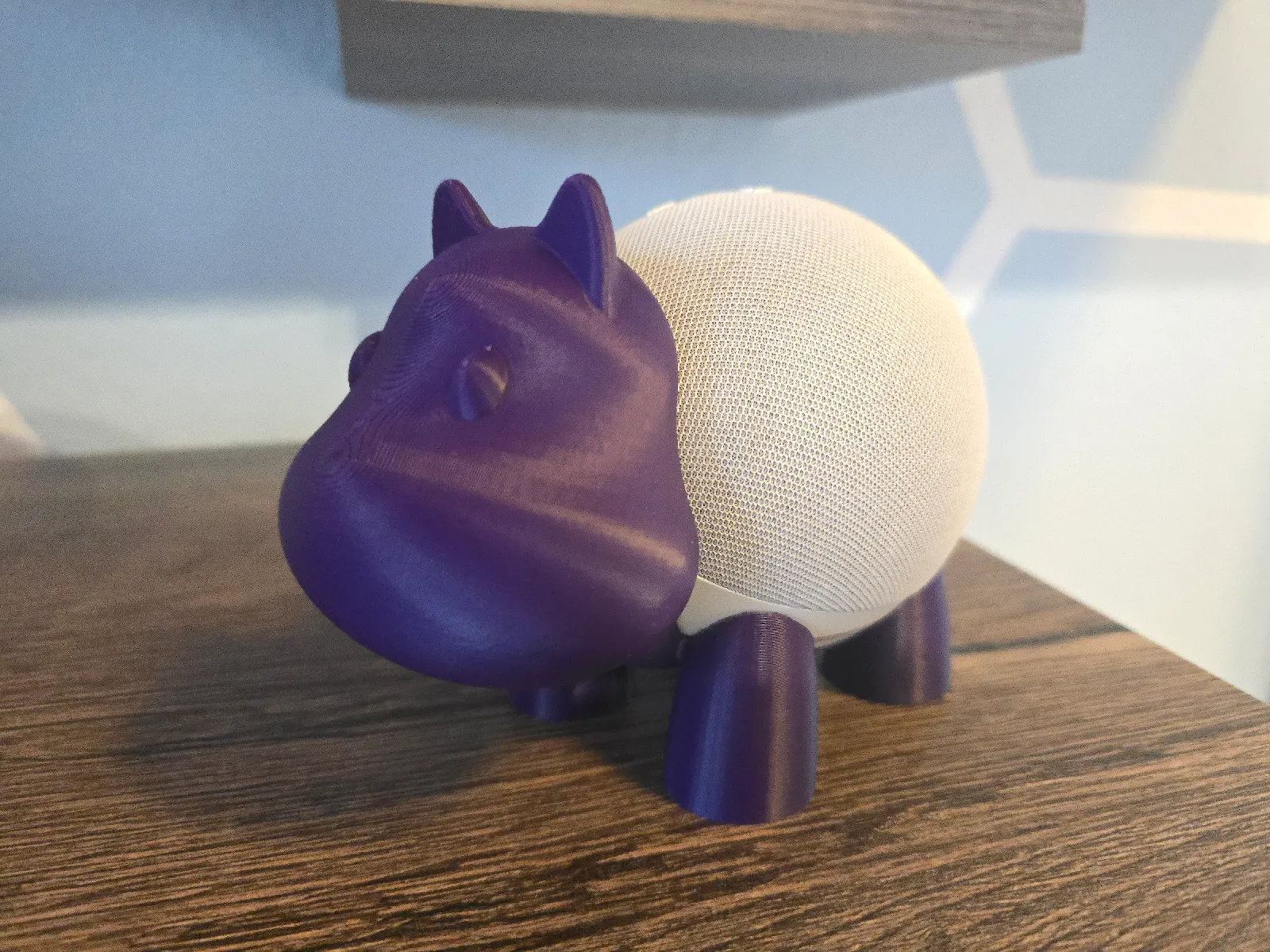 Soporte Hipopótamo para Alexa Echo Dot 4 - Image 5
